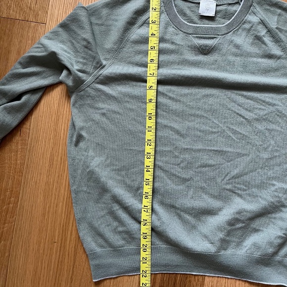 Eleventy Sage Lightweight Super Soft Wool Sweater - Picture 9 of 9